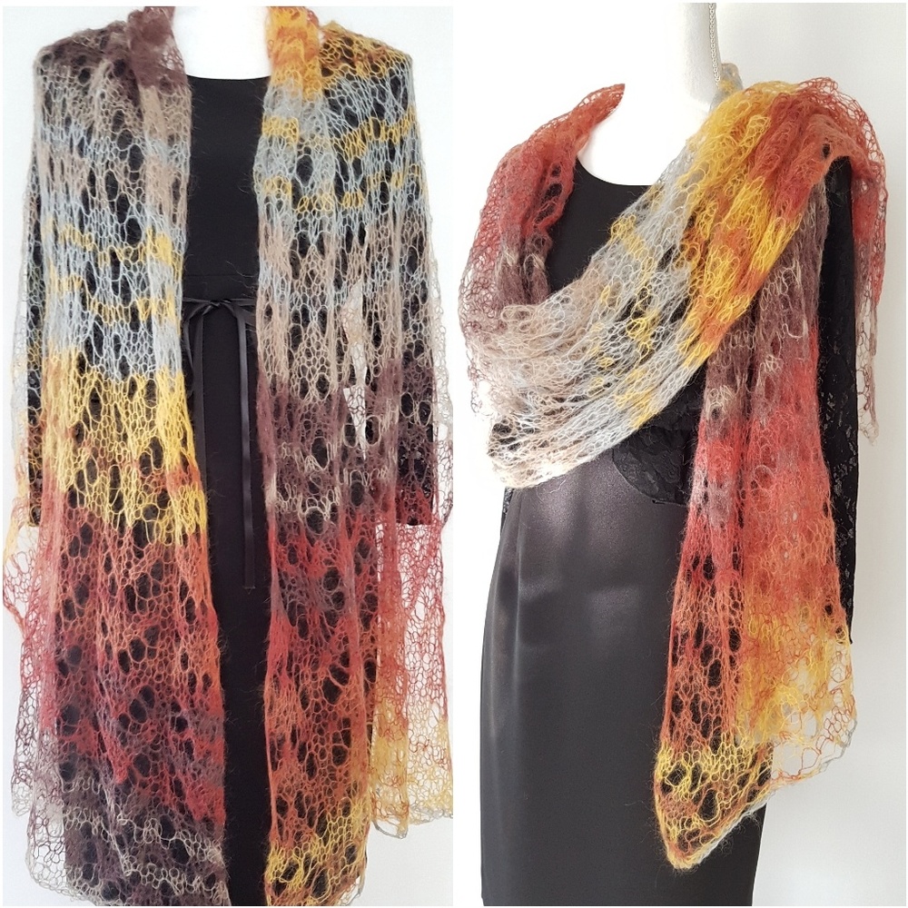 NWOT Wool Scarf/Shawl